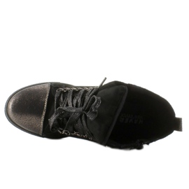 Láncos tornacipő R72 Fekete 4