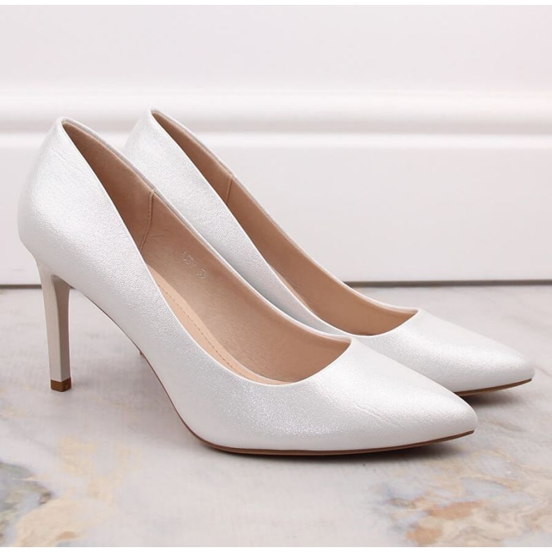 Sergio Leone W SK428A ezüst magassarkú 1