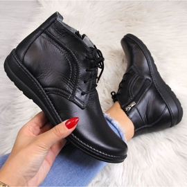 Helios W H612-2A hőszigetelt bőrcsizma, fekete 1