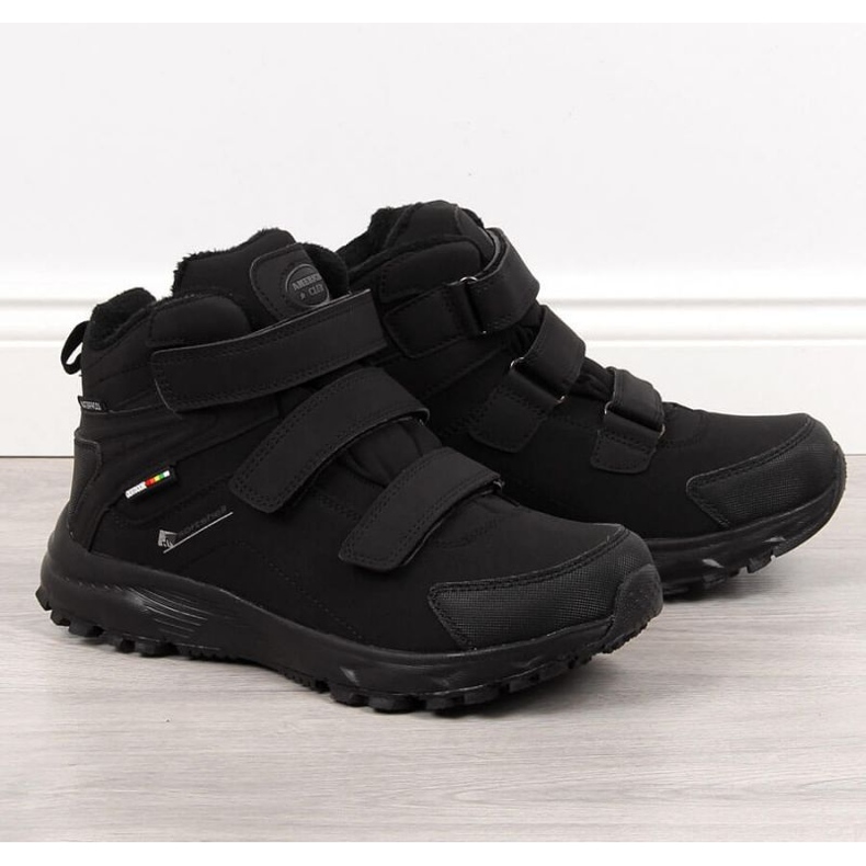 American Club M AM855 szigetelt trekking cipő, fekete 1
