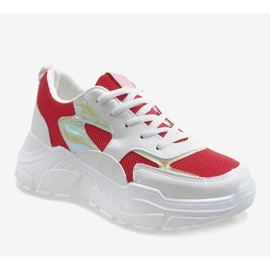 2018-3 fehér, divatos sportcipő 1