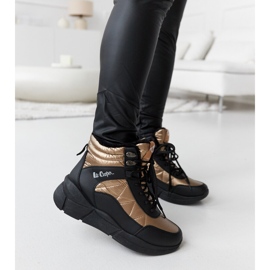 Arany hócsizma Lee Cooper LCJ-23-44-1986L fekete 2