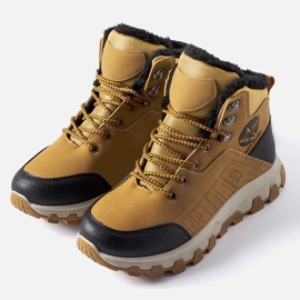 Barna szigetelt férfi túracipő a Nurra-tól 1