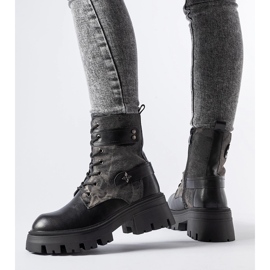 Fekete szigetelt csizma Norwalk protektorral 1