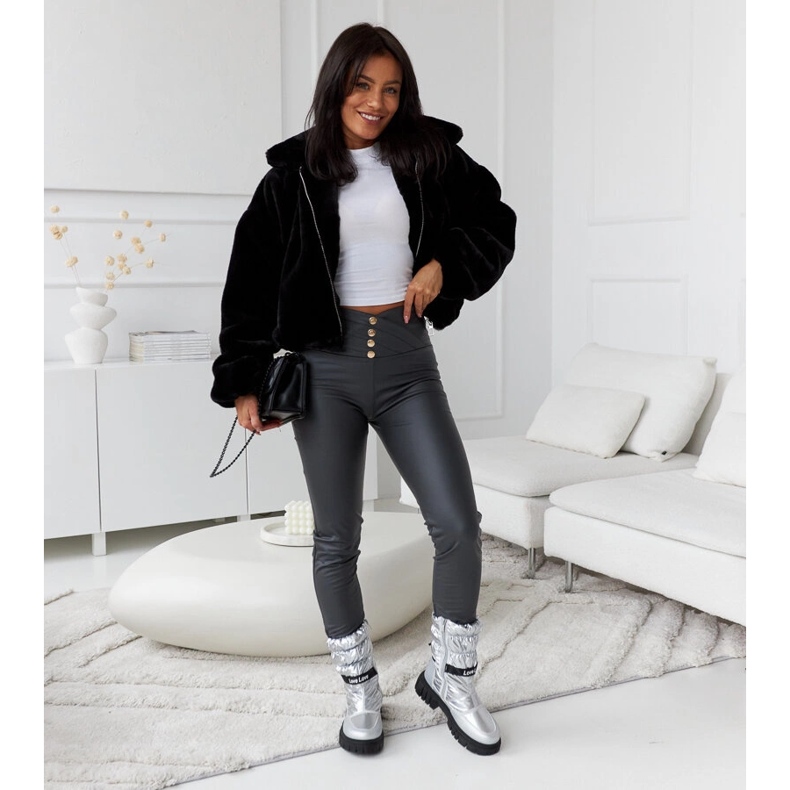 Pulliam ezüst szigetelésű női hócsizma 1