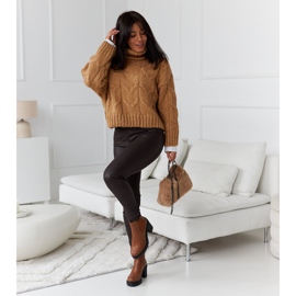 Barna, alacsony sarkú bokacsizma a Layman márkától 1