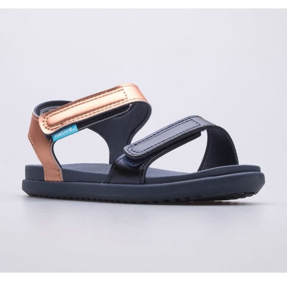 Native Jefferson Natív Chlerley Matallic Jr szandál 62109117-8936 fekete 1