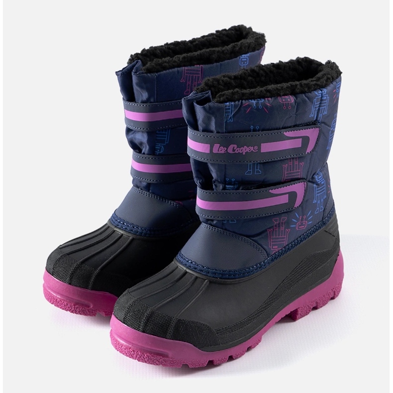 Sötétkék hócsizma Lee Cooper LCJ-23-44-2007K 1 Sötétkék hócsizma Lee Cooper LCJ-23-44-2007K 1