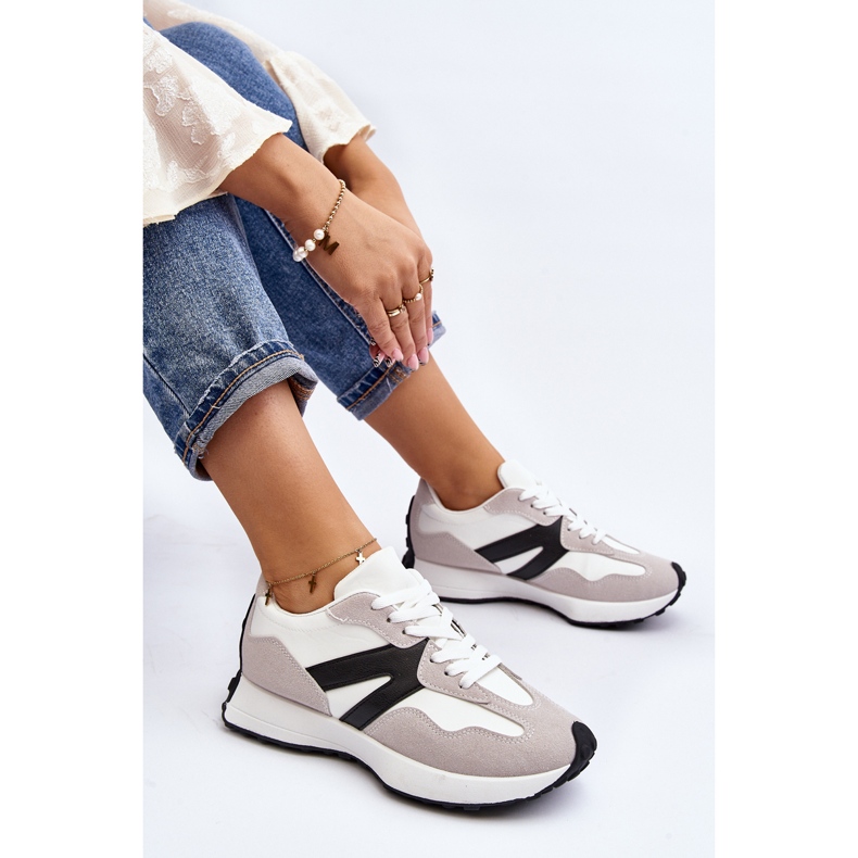 Női sportcipők, szürke Chloette 2