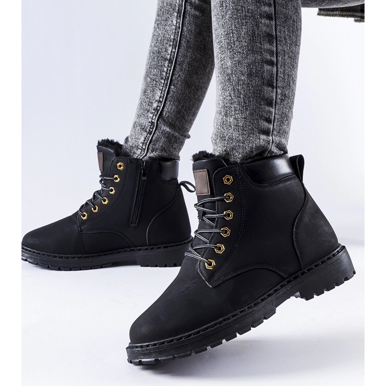 Fekete szigetelt klasszikus Leonardo munkások 1