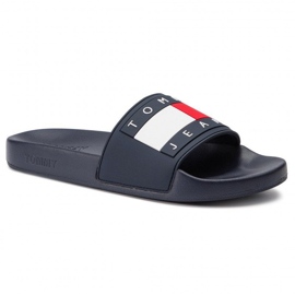Tommy Hilfiger Tommy Jeans Flag Pool Slide M papucsok EM0EM00284-403 kék 1