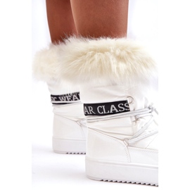 Seastar Női fűzős hócsizma fehér 2