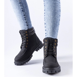 Fekete szigetelt matt Conroe munkások 1