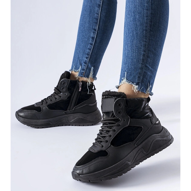 Fekete szigetelt Fork hócipő 1 Fekete szigetelt Fork hócipő 1