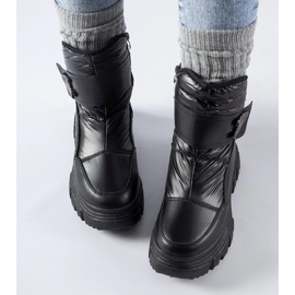 Fekete szigetelt Mejia hócsizma 1 Fekete szigetelt Mejia hócsizma 1