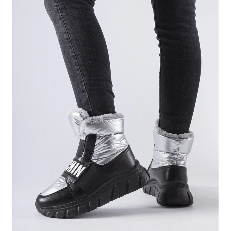 Ezüst szigetelésű hócsizma a Bend platformon 1