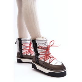 Női hócsizma vastag vegán talpon D.Franklin DFSH371006 Ezüst 1 Női hócsizma vastag vegán talpon D.Franklin DFSH371006 Ezüst 1