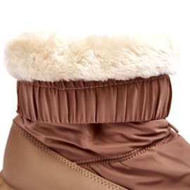 Seastar Bézs színű női hócsizma vastag talppal 2 Seastar Bézs színű női hócsizma vastag talppal 2