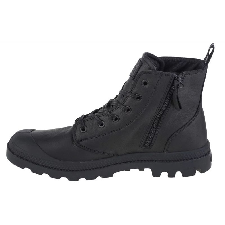 Palladium Pampa Zip Lth Ess M 76888-008-M fekete 1