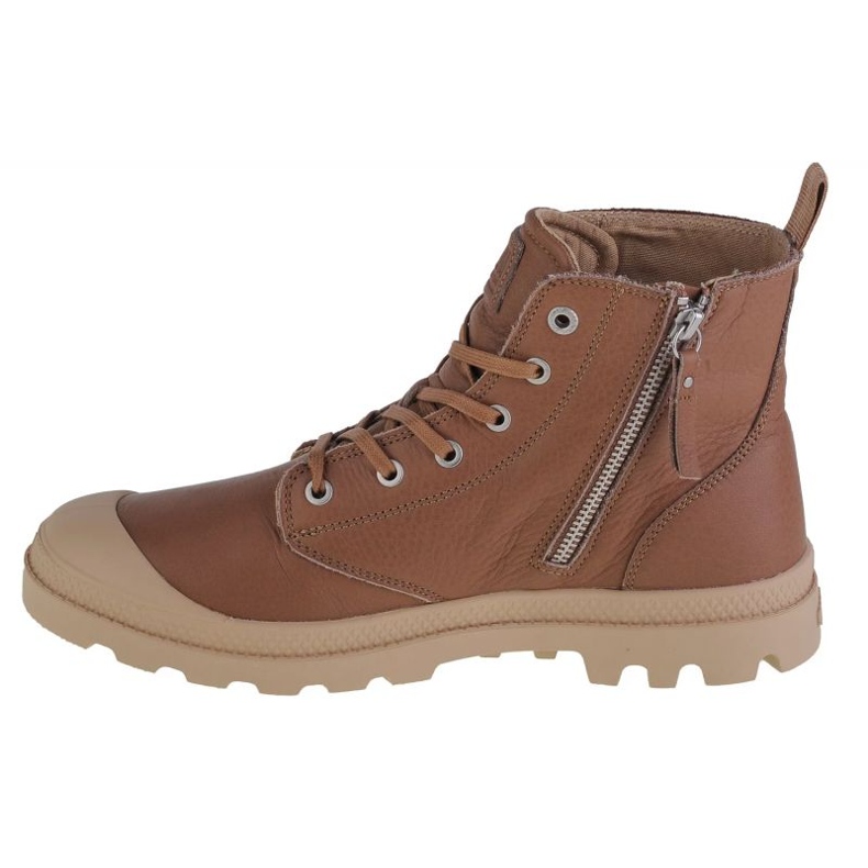 Palladium Pampa Zip Lth Ess M 76888-254-M cipő barna 1