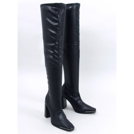 Marlone Black magas sarkú öszvérek fekete 1