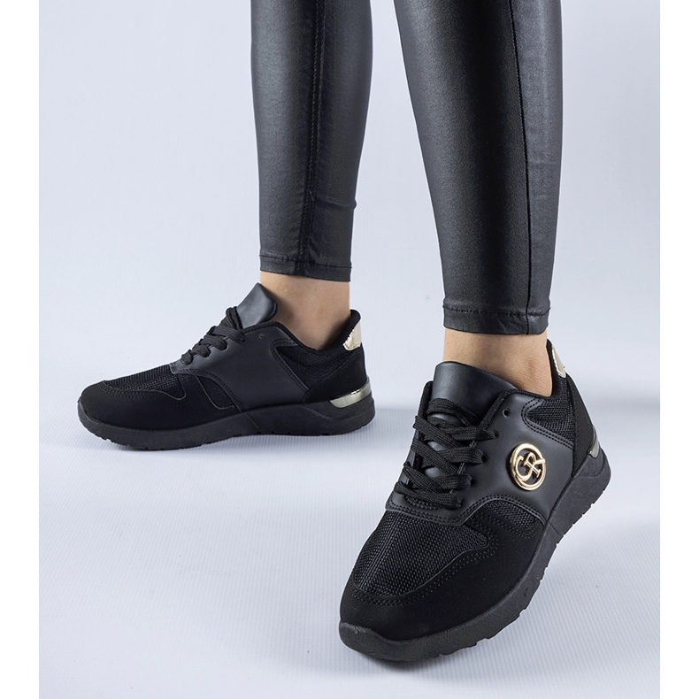 Fekete Almenno sportcipő 1