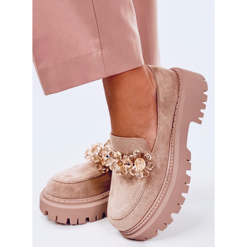 Heidi Khaki naplopók kristályokkal bézs 2 Heidi Khaki naplopók kristályokkal bézs 2