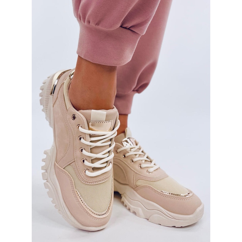 Fleis Beige női sportcipő bézs 2