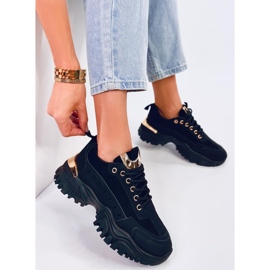 Jankei Fekete női sportcipő 1