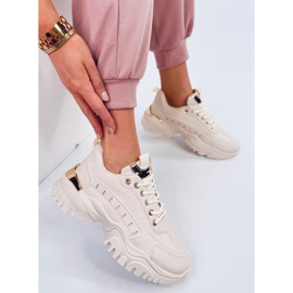 Jankei Beige női sportcipő bézs 2