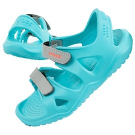 Crocs Swiftwater Jr 204988-40M szandál kék 1