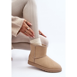 Női Cross Jeans Snow Boots MM2R4023C Bézs 2