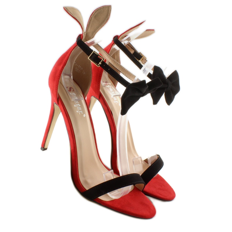 Szandál füles tűn ZJ-15P Piros 2