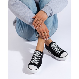 Női Big Star tornacipő KK274096 fekete 2