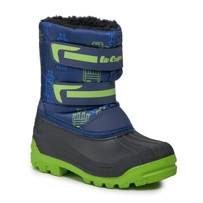 Fekete Lee Cooper LCJ-23-44-2006K NAVY/FUCHSIA hócsizma 1