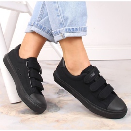 Big Star W INT1842D tépőzáras tornacipő, fekete 1