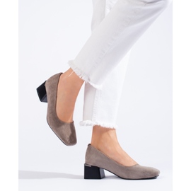 Stílusos pumpák magas sarkú La.Fi szürke 2