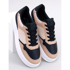 Panda női tornacipő Brewer BLACK/KHAKI fekete 1 Panda női tornacipő Brewer BLACK/KHAKI fekete 1