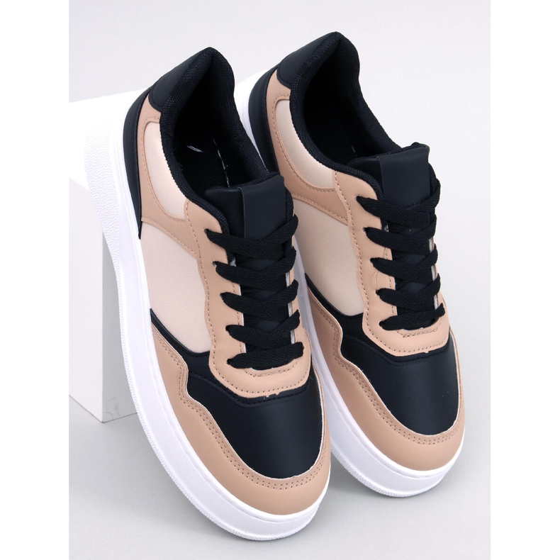 Panda női tornacipő Brewer BLACK/KHAKI fekete 1 Panda női tornacipő Brewer BLACK/KHAKI fekete 1