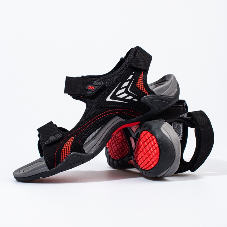 Fekete férfi szandál 2