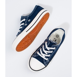 Vico sötétkék színű, gumírozott gyerek tornacipő 1 Vico sötétkék színű, gumírozott gyerek tornacipő 1