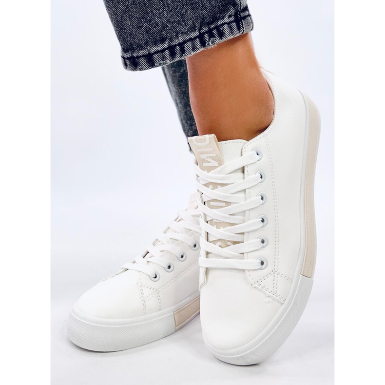 Monae Beige női tornacipő fehér 1