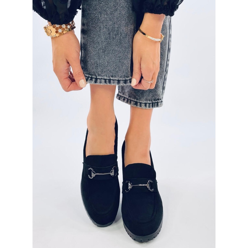 Desira fekete magas sarkú cipó 1