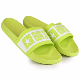 Női lime sportflip-flop Big Star LL274742 zöld 1