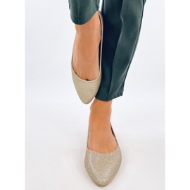 Chiesa Gold csillogó balerinák aranysárga 1 Chiesa Gold csillogó balerinák aranysárga 1