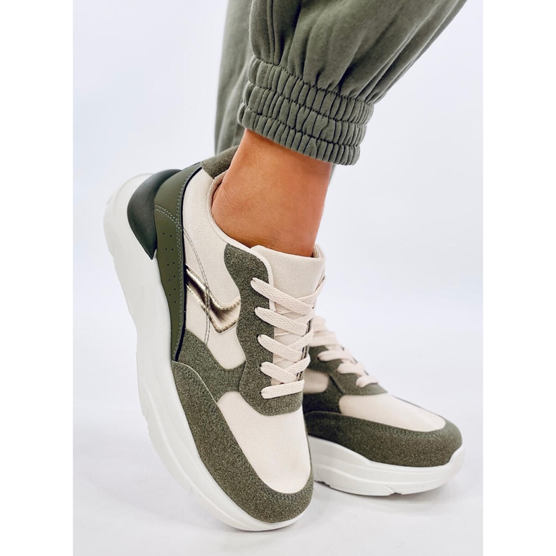 Clervie Green wedge tornacipő zöld 1