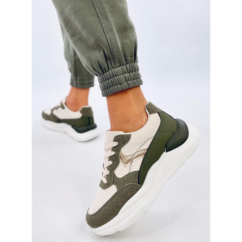 Clervie Green wedge tornacipő zöld 2