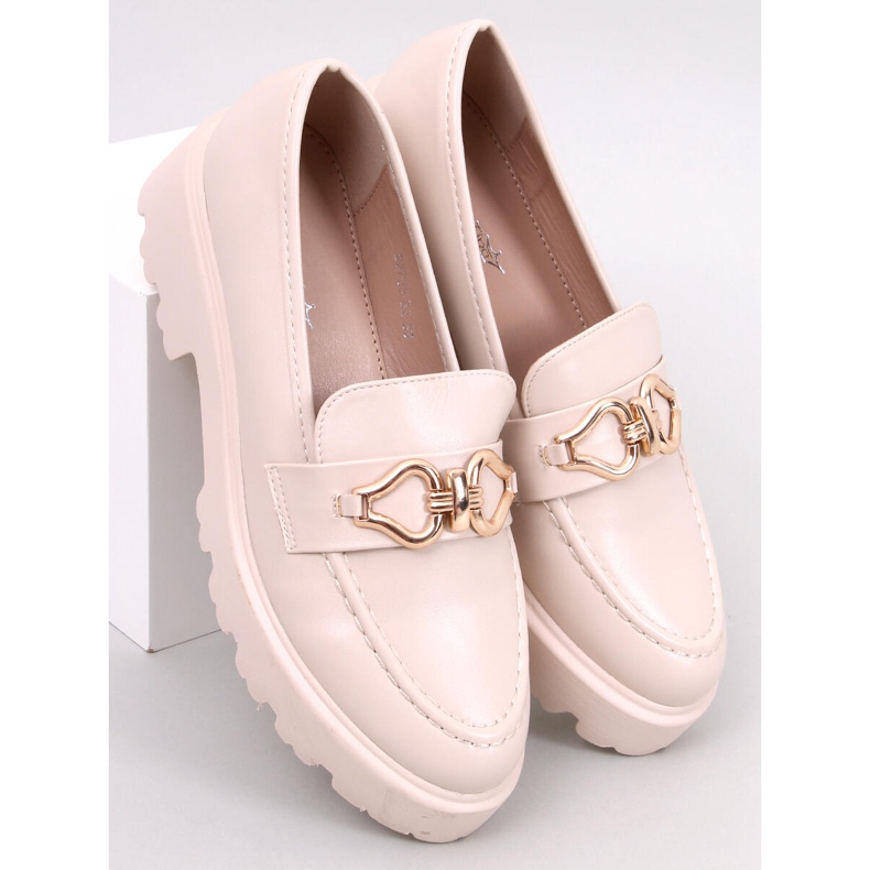 Zandra Beige csatos naplopók bézs 1