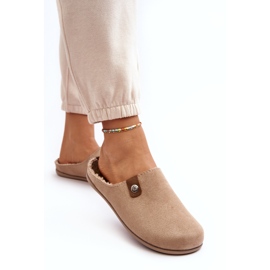 Inblu Női Otthoni Cipők Papucs GF000011 Bézs 3