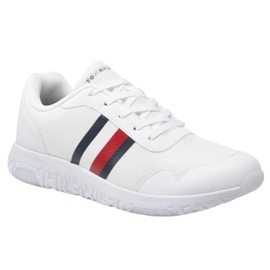 Tommy Hilfiger Lightweight Knit Runner M cipő FM0FM04158 fehér 1
